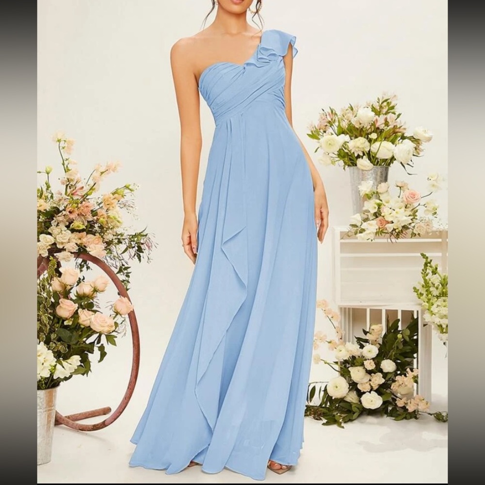 Light blue formal dress